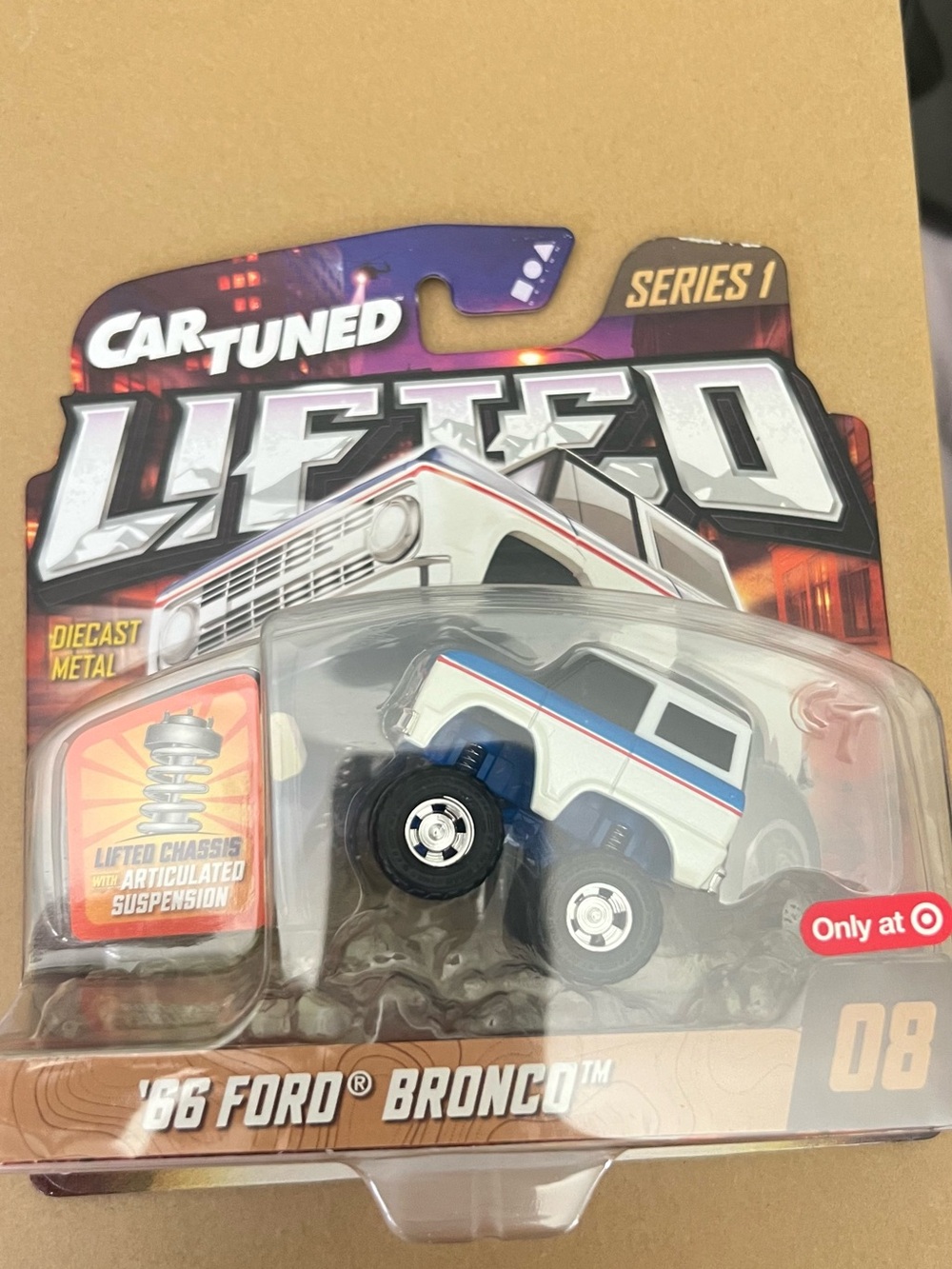 Car Tuned Lifted Series 1 Target Exclusive 66 Ford Bronco